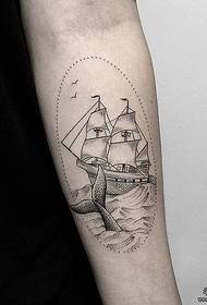 Scull whale yekutsvaira tattoo maitiro