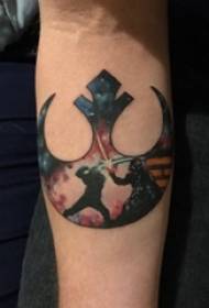 Slikana tehnika tetovaže na ruci Harajuku zvijezdane tetovaže europske i američke slike s tetovažama za sidro