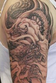 Tatuagem dragão bonito