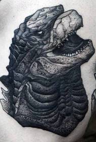 Tema di tatu di punta à bracciu spina nera tatuaggi di tatuu di tinta