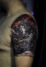 ແຂນແຂນໃຫຍ່, ມື້, Zhao Yun, ຮູບແບບ tattoo ບຸກຄະລິກກະພາບ
