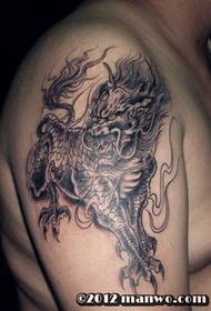 Tattoo super e bukur njëbrirësh