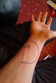 Aarm Linn Symbol Tattoo Muster