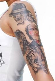 Leungit warna opat corong tattoo avatar bad bad