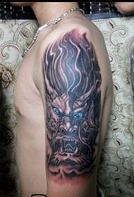Tatuaggio rubinetto braccio grande