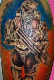 Dath láimhe patrún tattoo laochra láidir