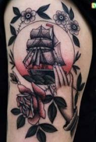 Tatuaje de tatuaje de brazo de cor brazo tatuaxe pequena tatuaxe de vela foto