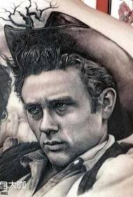 Modello di tatuaggio personaggio posteriore