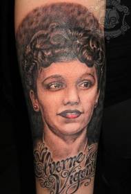 Portret uzorak tetovaža: portretni uzorak tetovaža