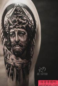 Pop de braç patró de tatuatge de Jesús