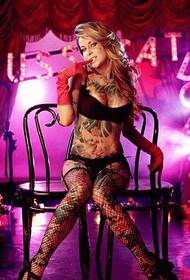 Bellezza di scena europea e americana, personalità di tutto il corpo, sexy e bella