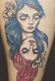 Tattoo Gemini Tatuaggio Gemelli creativo e chic