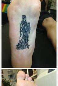The classic cool cool Wenwu Fortune tattoo pattern