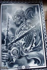 un patró de tatuatge de personatges mítics