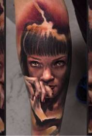 Djevojka lik tetovaža uzorak raznolikost skica tetovaža ženski lik tetovaža uzorak