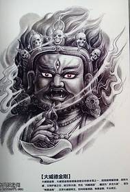 Recommend a diamond Buddha tattoo pattern