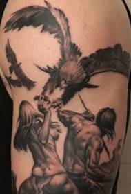 I tattoo ye-Samurai, ipateni yamandla emfazwe emfazwe
