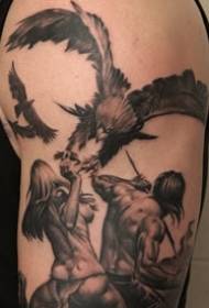 Tatuaggio samurai, potente modello di tatuaggio guerriero prepotente