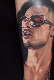 Tatuaggio ritratto dipinto
