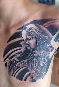 Dopo 90 ragazzi, personalità del petto, Guan Gong, tatuaggio sulla testa
