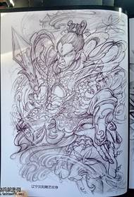 Bahan tato Erlang God