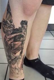 Abilità di schizzo nuove e creative del modello del tatuaggio del ritratto di Washington