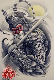 Nap harci Szent Buddha tetoválás minta