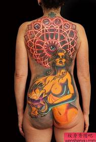 Ang tattoo sa 520 Gallery: Ang sumbanan sa hingpit nga tattoo sa likod