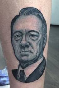 Tatuaggio ritratto personaggio 10 stili di disegni del tatuaggio ritratto personaggio