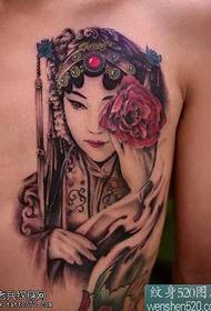 Modello del tatuaggio del personaggio di Hua Dan