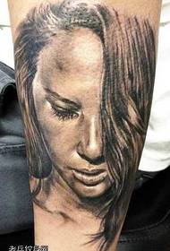 Modello di tatuaggio personaggio braccio donna