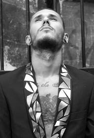 Neograničena muška totemska tetovaža zvijezda
