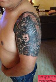 Arm popular cool Zhao Yun Zhao Zilong tattoo pattern