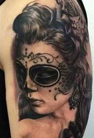 Bra fanm modèl tatoo karaktè