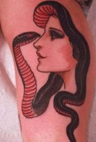 Традыцыйны ўзор татуіроўкі - 10 традыцыйных малюнкаў татуіровак для татуіраваных персанажаў і татуіровак на жывёл у розных частках цела