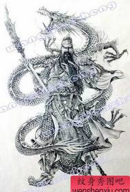 Modely Tatitra Guan Gong: Super tsara tarehy Guan Gong Long Tattoo Tatitra