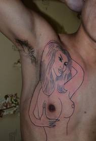 Very sexy beauty tattoo picture
