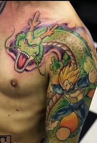 Patrún tattoo Dragon