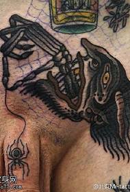 Seksi pjesë e modelit të tatuazheve toteme fisnore fisnore