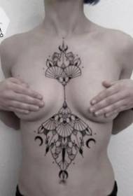Brahma Tattoos - 9 bitar med svart och grå tatueringar