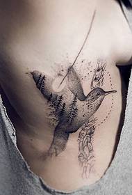 Ragam desain tato ireng sing subtle