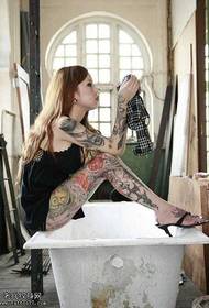 tatuaż sexy zdjęcie kobiety