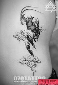 Nidaamka caanka ah ee caanka ah ee Qi Tian Da Sheng Sun Wukong ayaa ah qaabka loo yaqaan 'tattoo tattoo'