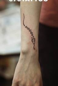 Apstraktni uzorak tetovaža za muškarce za ruku
