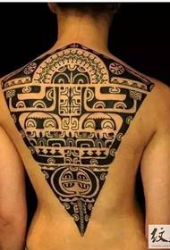 Stylish cool totem tattoo