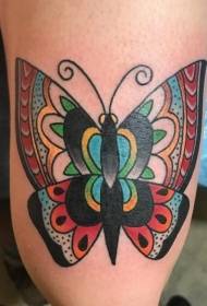 Modello di tatuaggio di farfalla femmina di tatuaggio di farfalla femminile