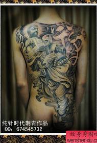 Classic yakazara-kumashure Dharma kuyambuka tattoo maitiro