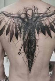 Alas Domineering: 9 sette di mudelli di tatuaggi di ali dominanti per l'omi