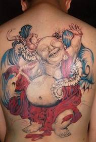 Maitreya-tatuering för män