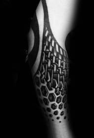 Line tatovering illustrasjon design linje tatovering mønster